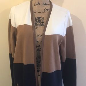 Charter Club Block Sweater / Cardigan